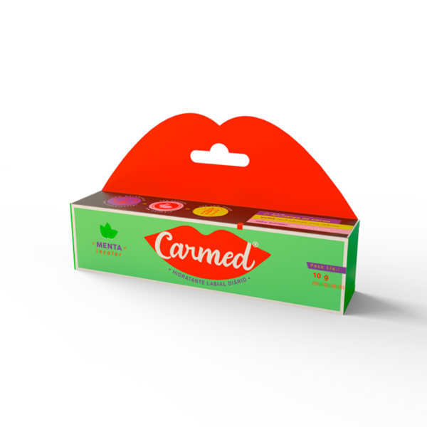 Carmed Hidratante Labial Menta (ATACADO 10 UN)
