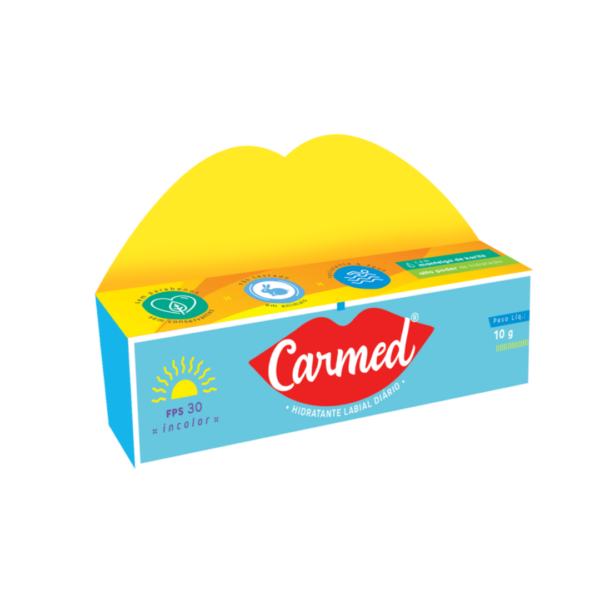 Carmed Protetor Labial FPS 30 (ATACADO 10 UN)