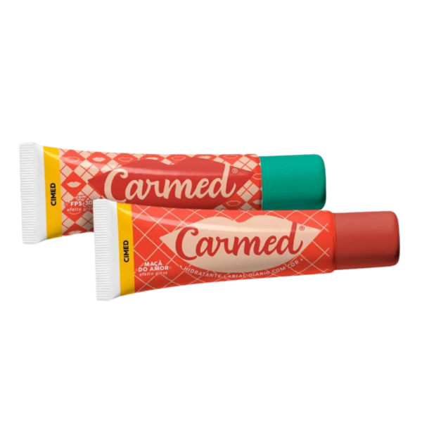 Kit Carmed Natal Hidratante Labial FPS30 10g + Hidratante Labial Maça do Amor 10g - Image 2